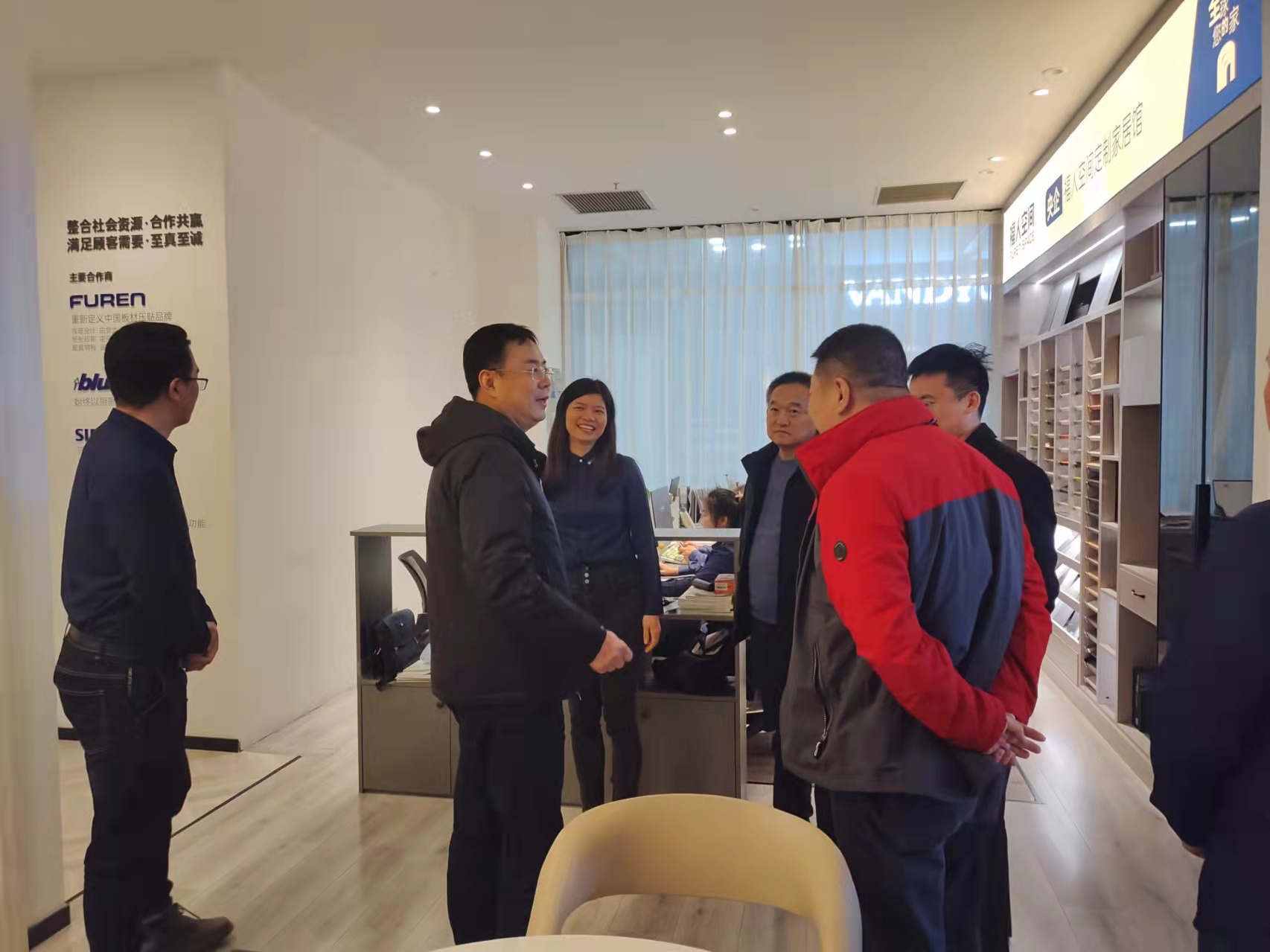 中國林業集團領導蒞臨中林福人參觀考察(圖3)