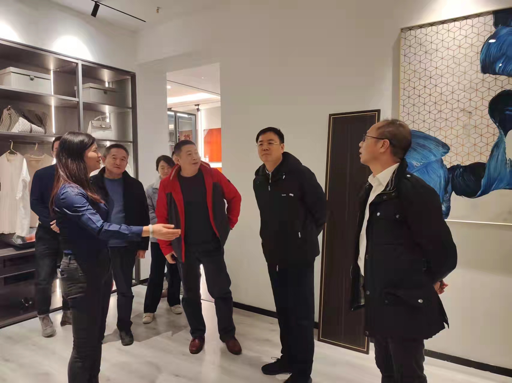 中國林業集團領導蒞臨中林福人參觀考察(圖2)